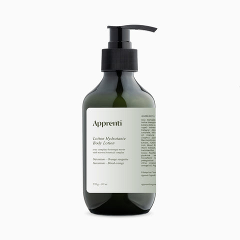 Apprenti Or'ganik Blood Orange-Geranium Body Lotion
